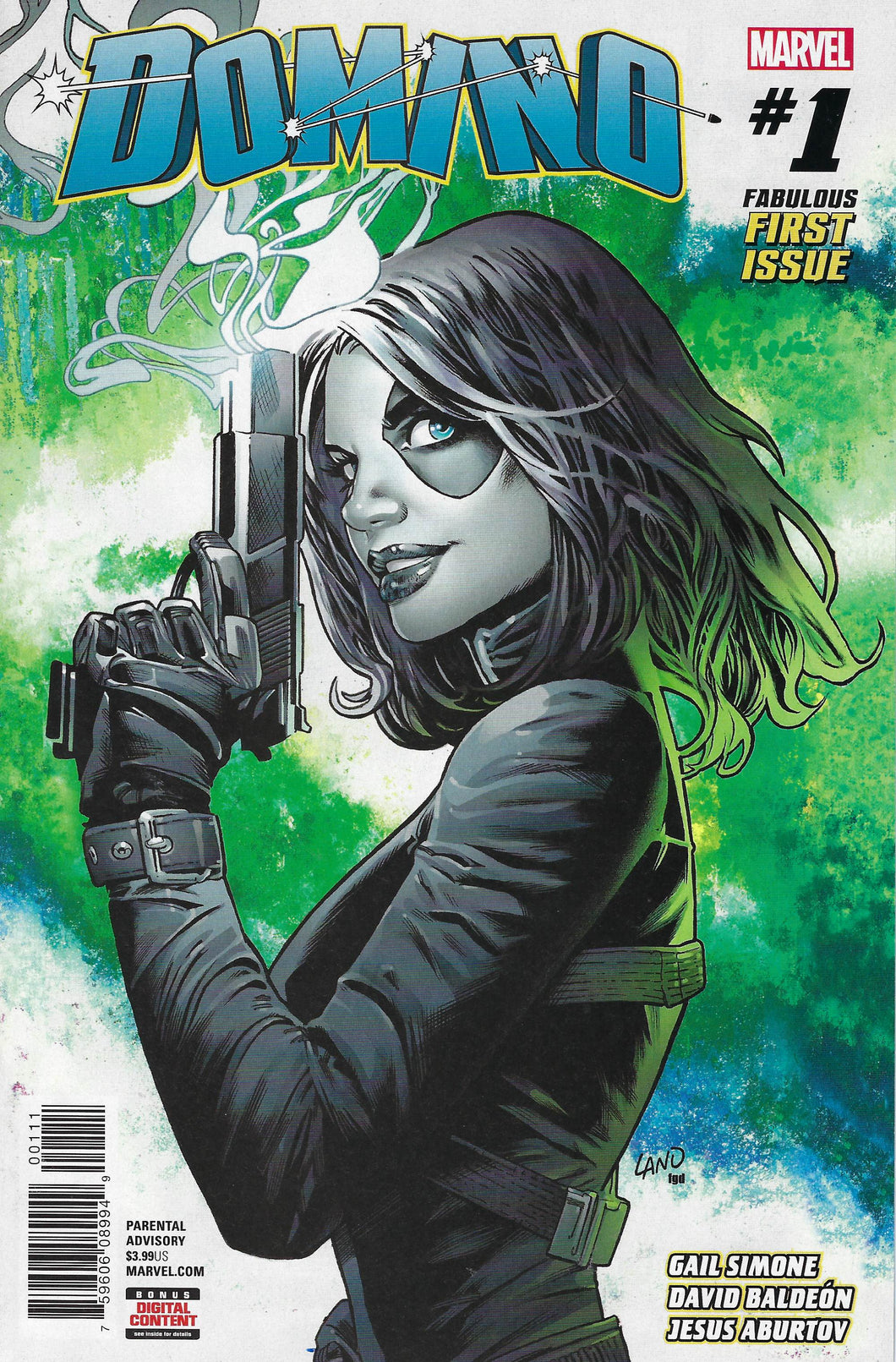 Domino #1 (2018) Greg Land