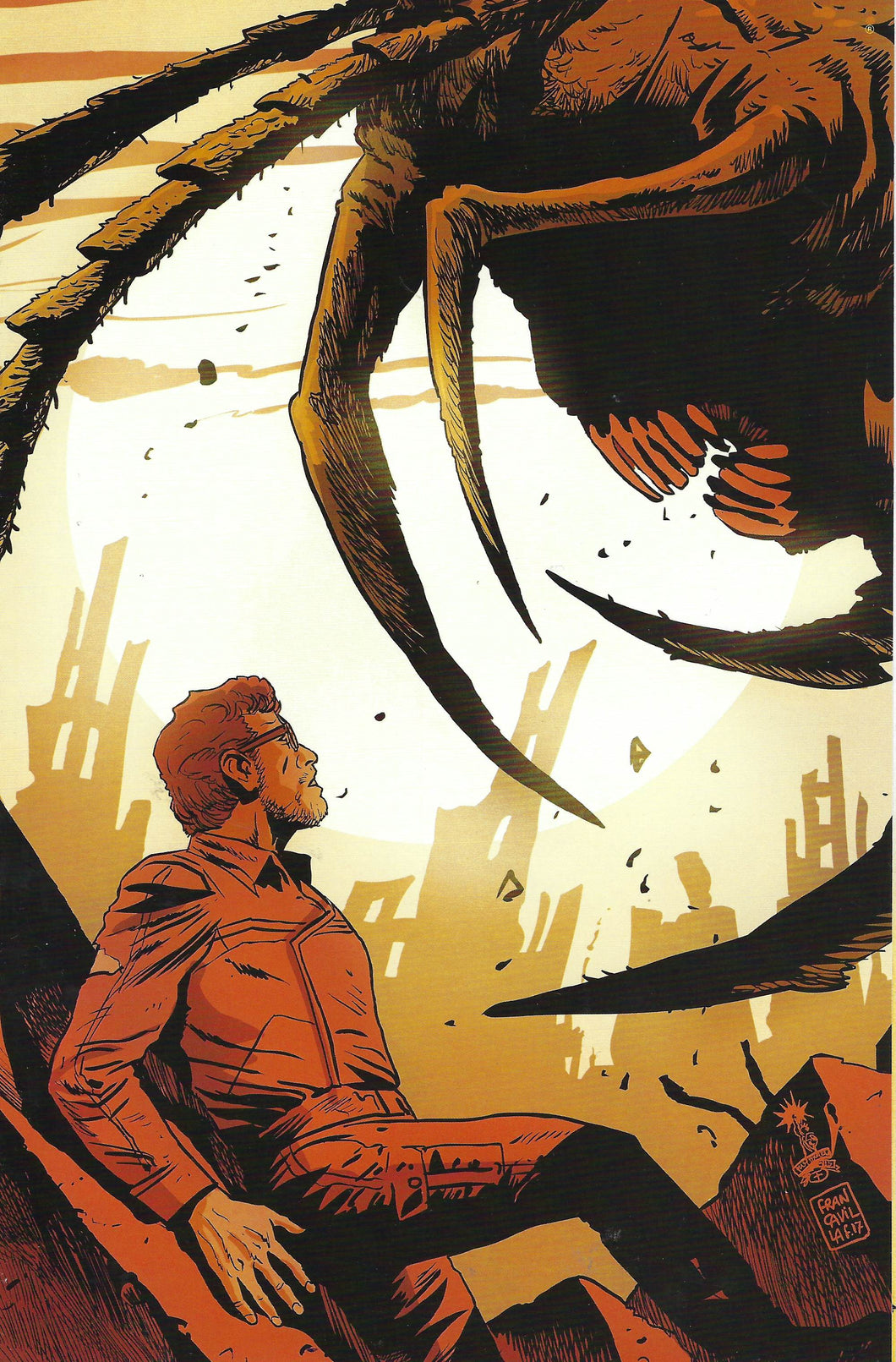 Centipede #2 Cover C virgin art incentive cover by Francesco Francavilla