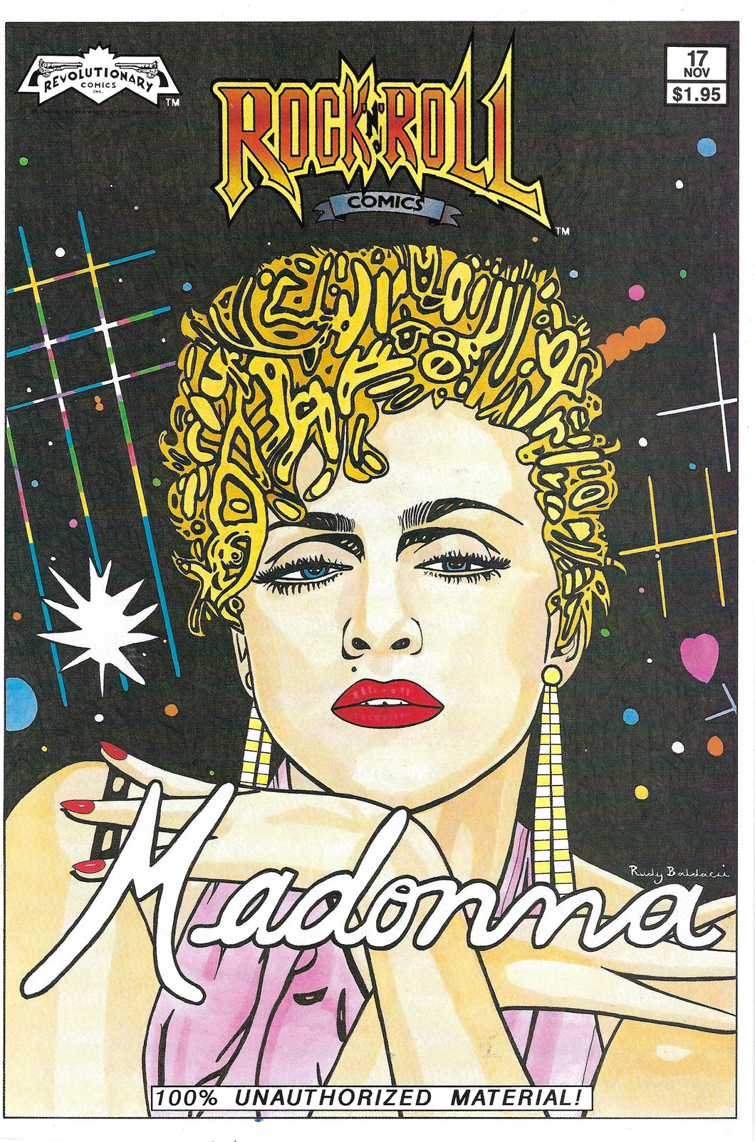 Rock n Roll comics #17 Madonna