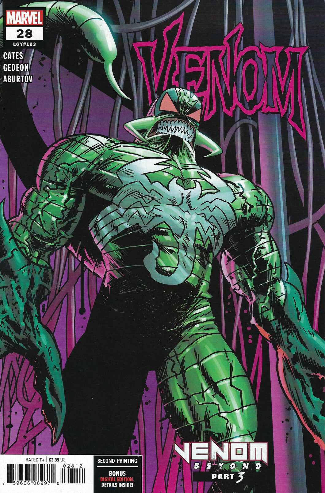 Venom #28 (Second printing) Key Issue