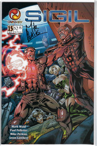 Sigil #15 signed by Mike Perkins