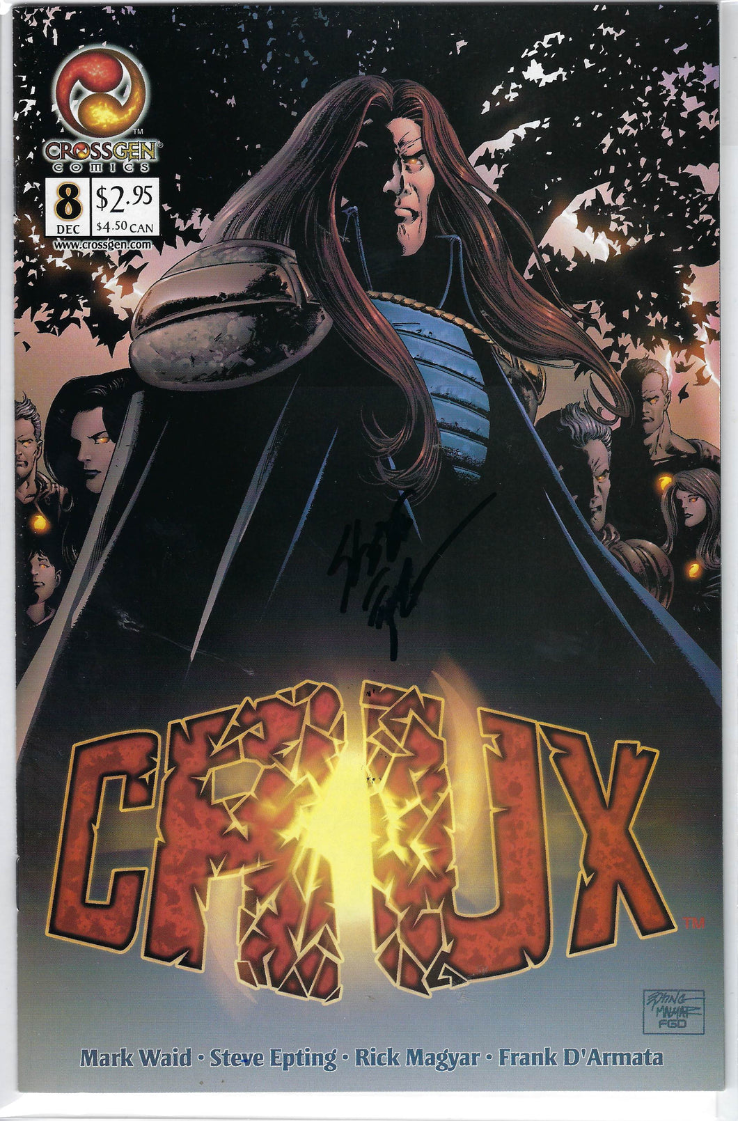 Crux #8 signed by Steve Epting