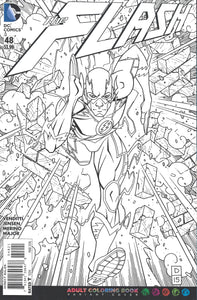 Flash #48 (Colouring book variant)