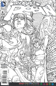 We are Robin #8 (Colouring book variant)