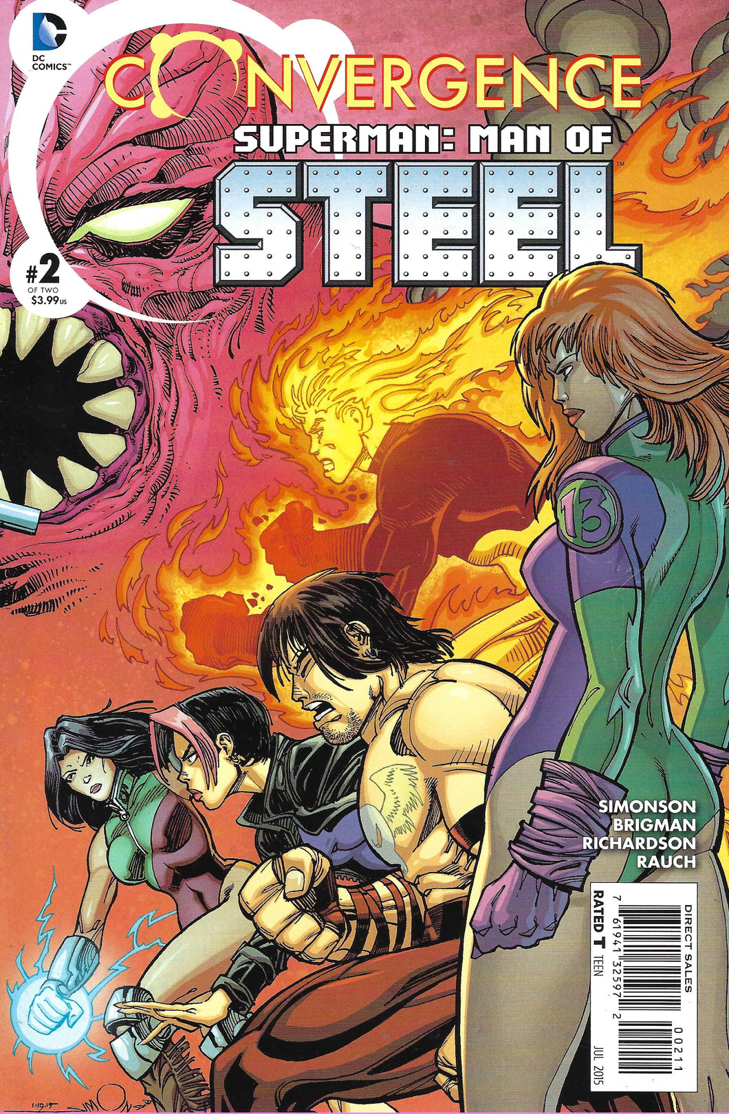 Convergence Superman : Man of Steel #2