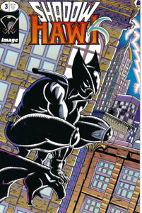 Shadow Hawk #3 Glow in the Dark cover (Jim Valentino)
