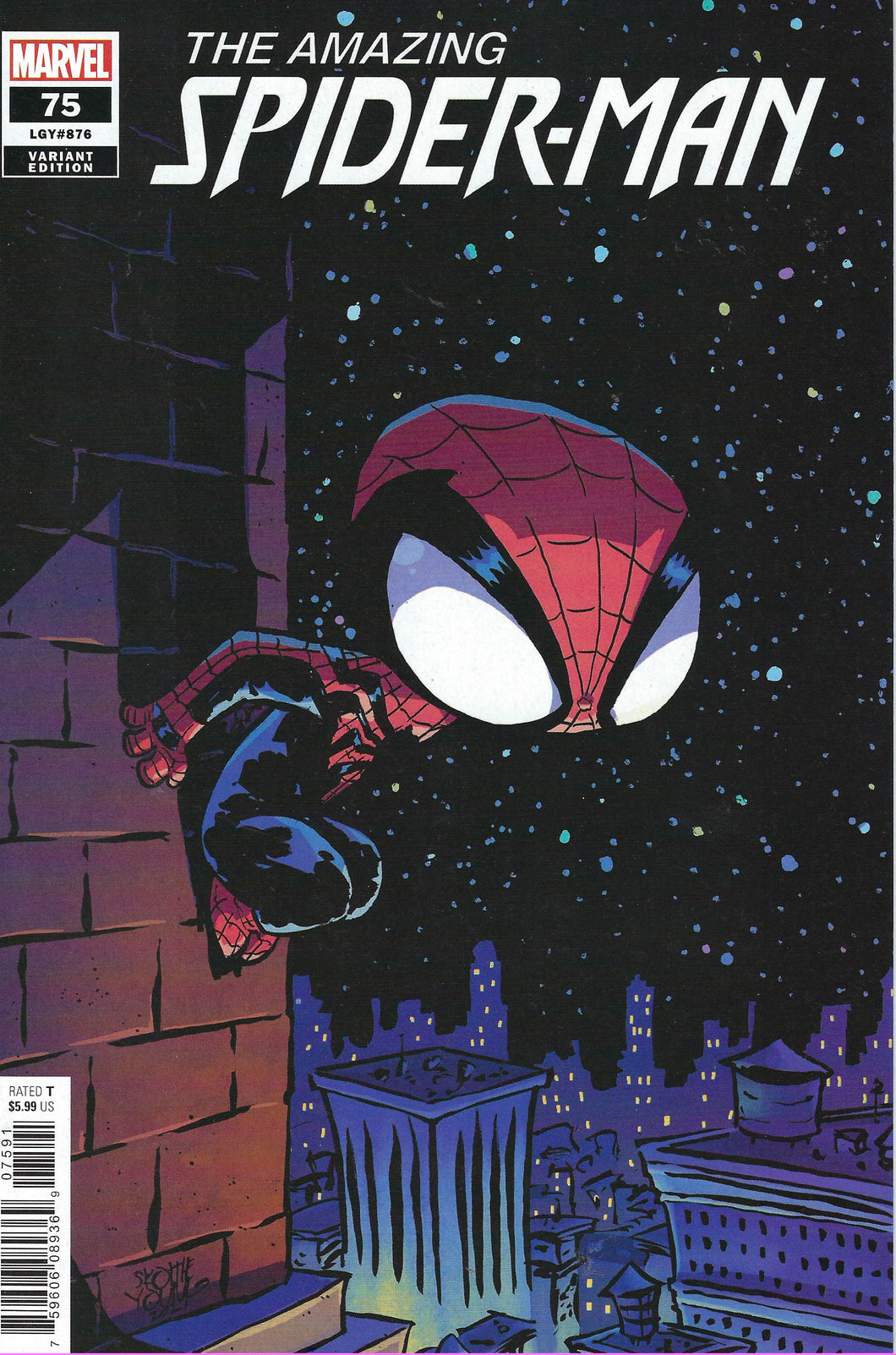 The Amazing Spider-Man #75 (Skottie Young variant)