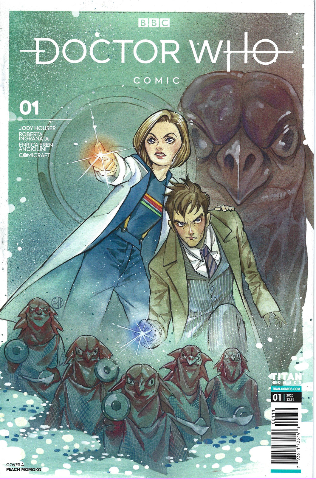 Doctor Who #1  Peach Momoko Cover