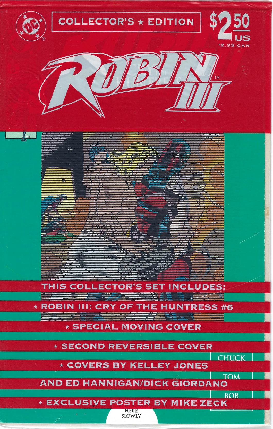 Robin III : Cry of the Huntress #6 (in sealed polybag) cover A