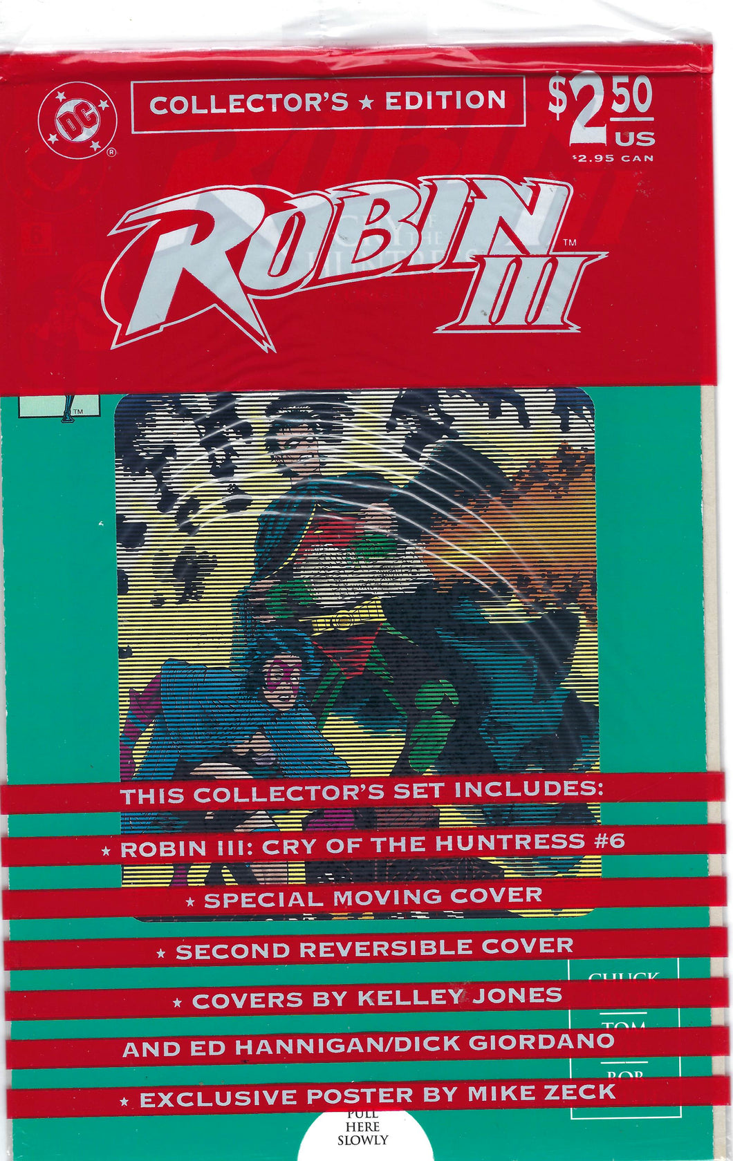 Robin III : Cry of the Huntress #6 (in sealed polybag) cover B