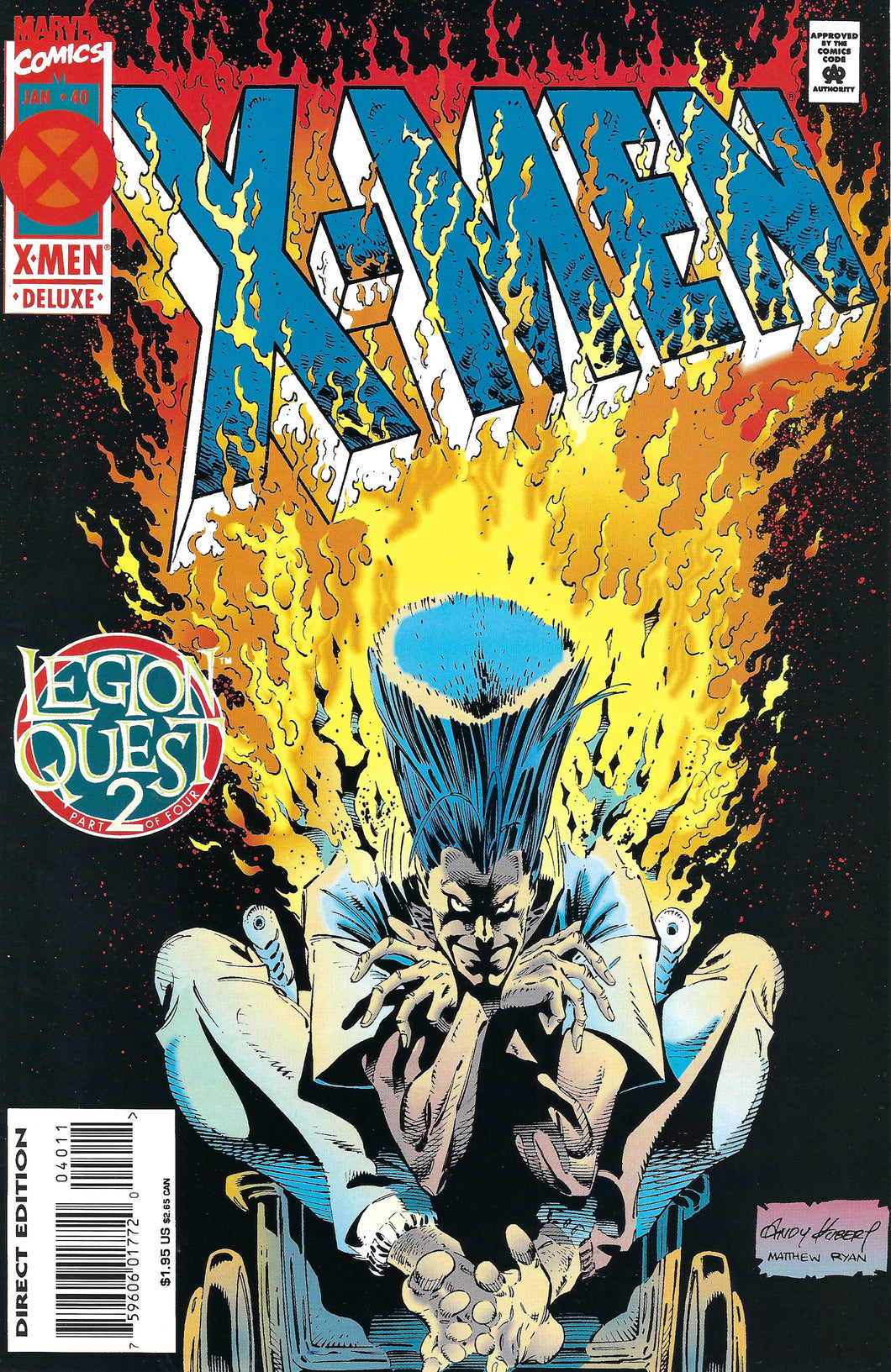 X-Men #40 (1995) Deluxe edition