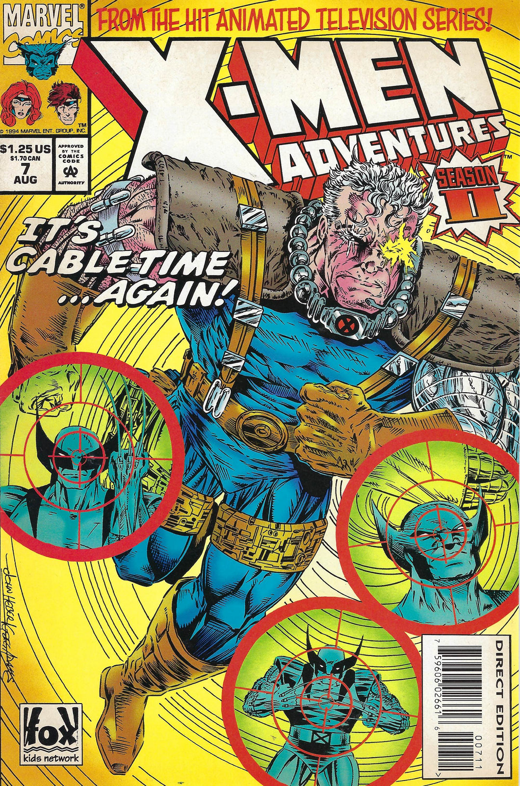 X-Men Adventures season II #7 (1994)