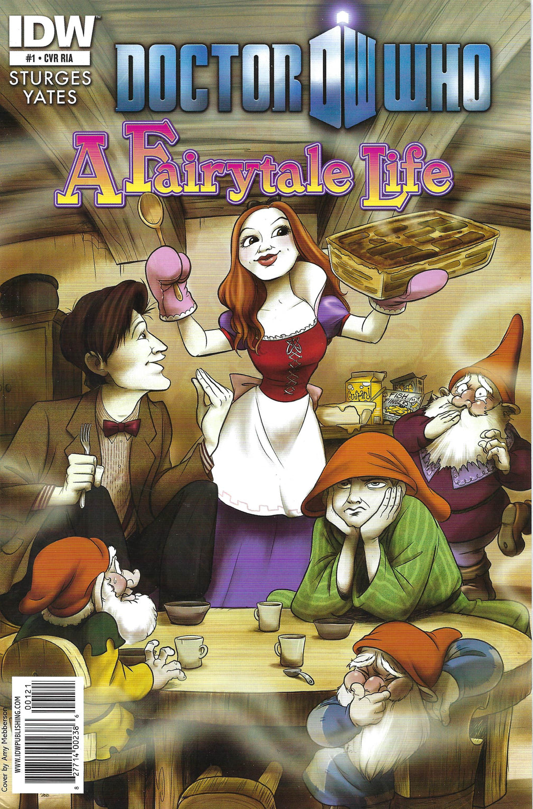 Doctor Who : A Fairytale Life #1 (Retailer Incentive cover)