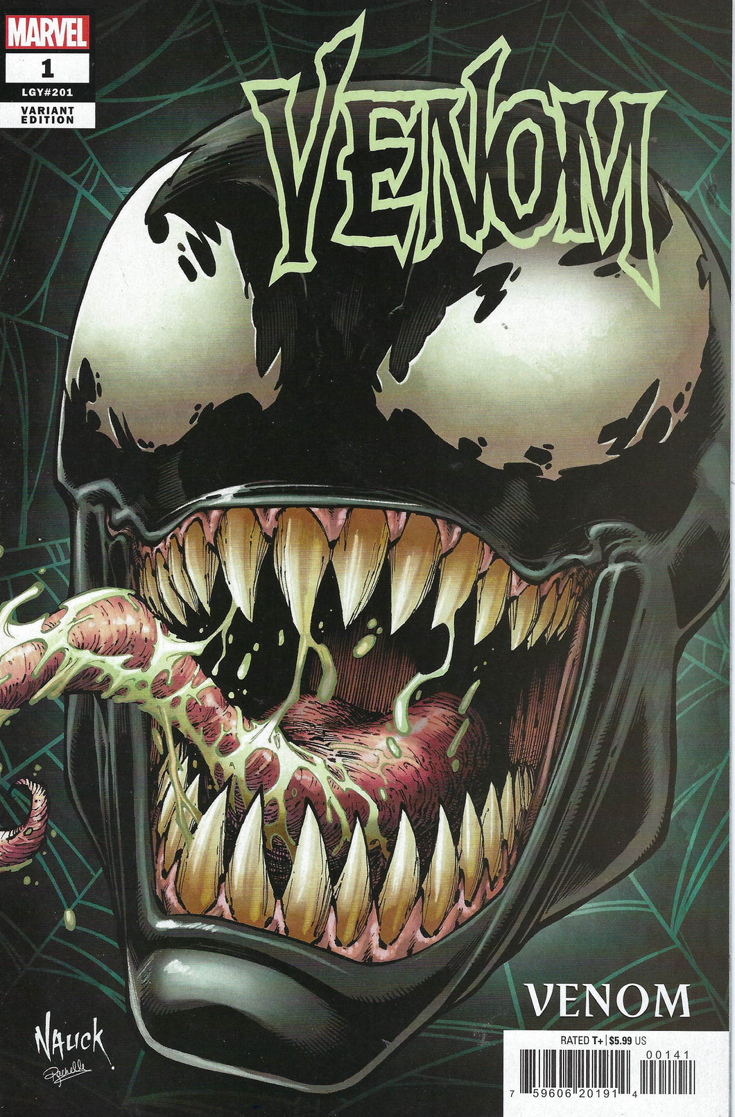 Venom #1 (Legacy #201) variant -  Todd Nauck cover