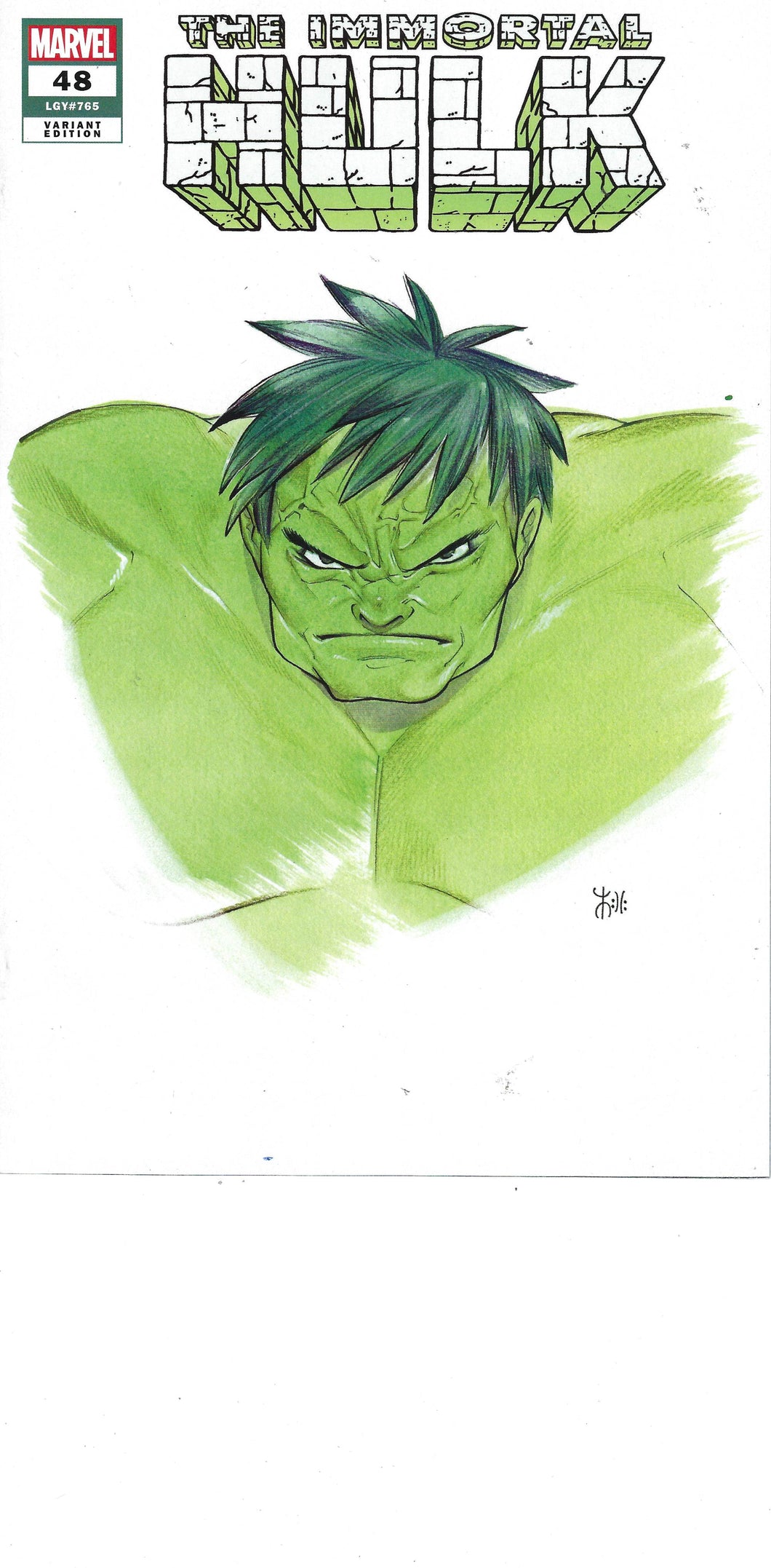 Immortal Hulk #48 (Peach Momoko Anime variant cover)