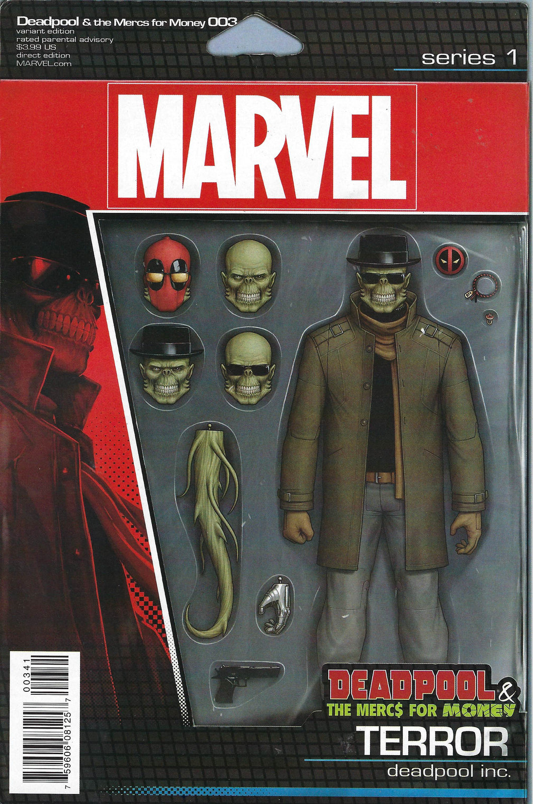 Deadpool and the Mercs for Money 3 (John Tyler Christopher Action Figure variant)