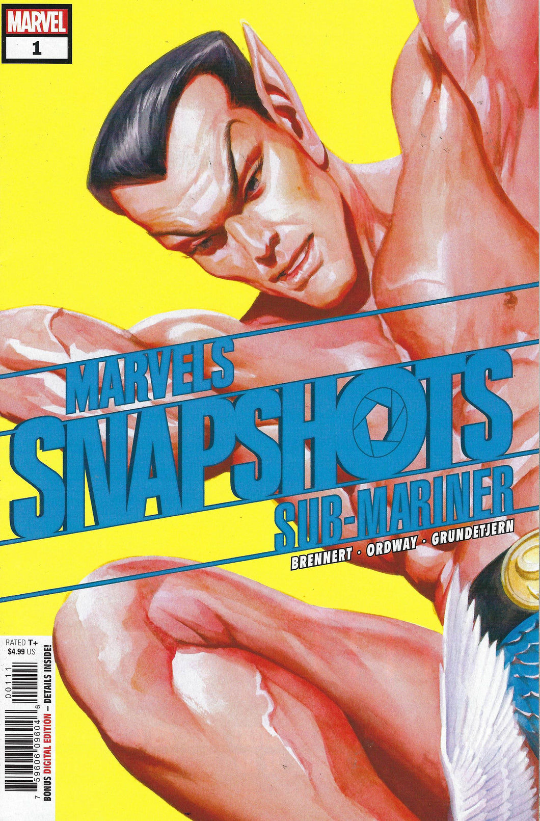 Marvels Snapshots Sub-Mariner #1 (Alex Ross cover)