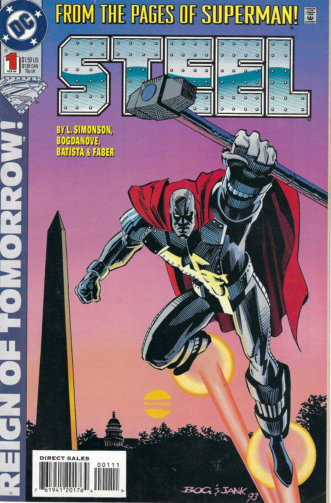 Steel #1 (1994) From the pages of Superman