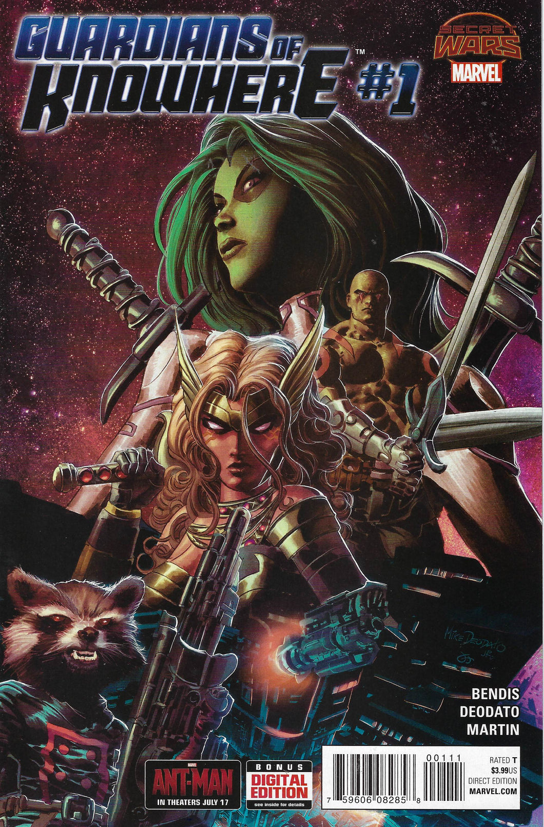 Guardians of Nowhere #1 (Secret wars tie in) 2015