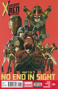 Uncanny X-Men Special #1 (No End in Sight) Written by Sean Ryan, Art by Ron Ackins, Cover by Gary Choo