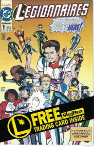 Legionnaires #1 (1993) In Original sealed polybag with trading card inside