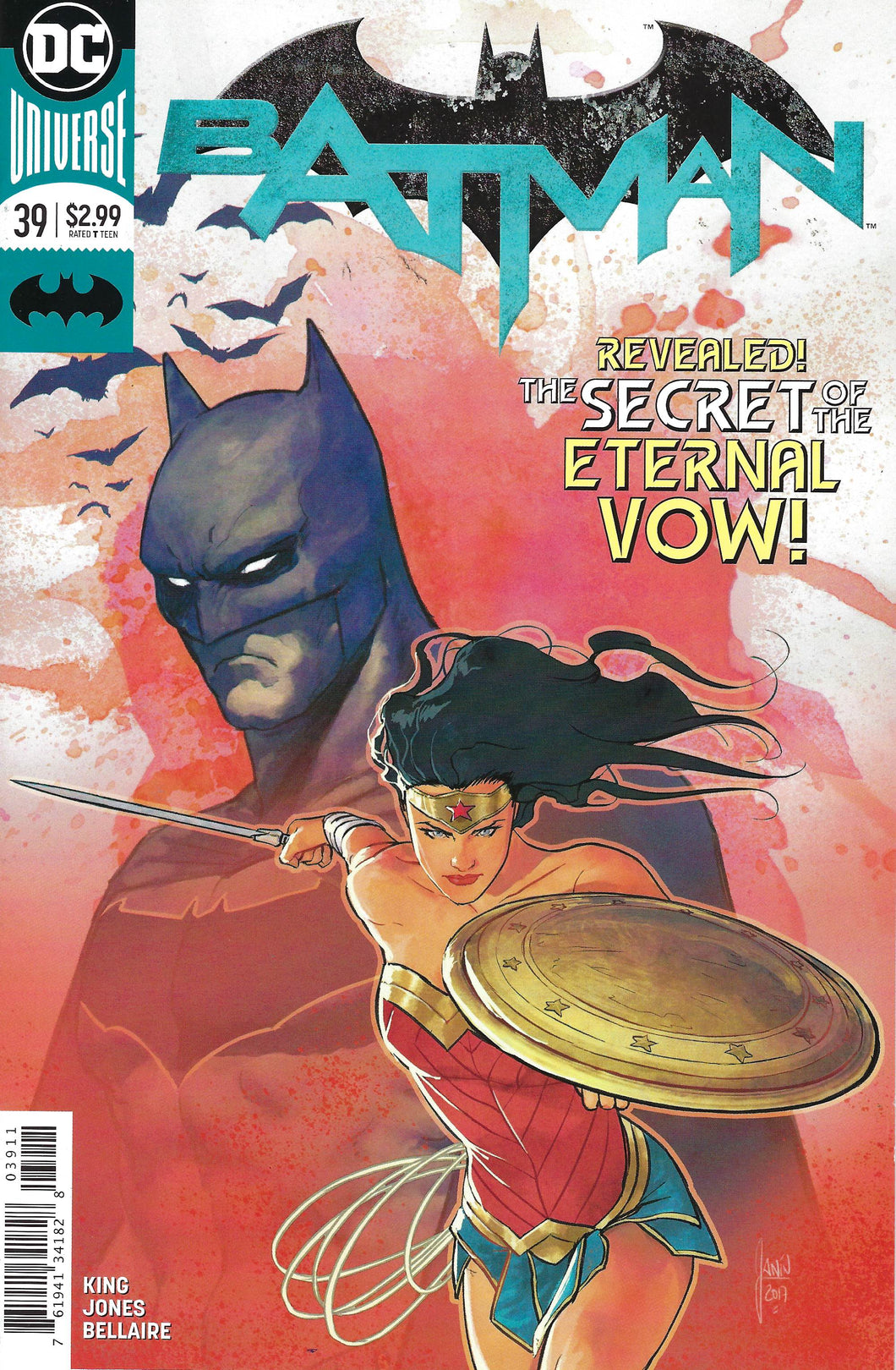 Batman #39 Mikel Janin Cover (2018) Key Issue