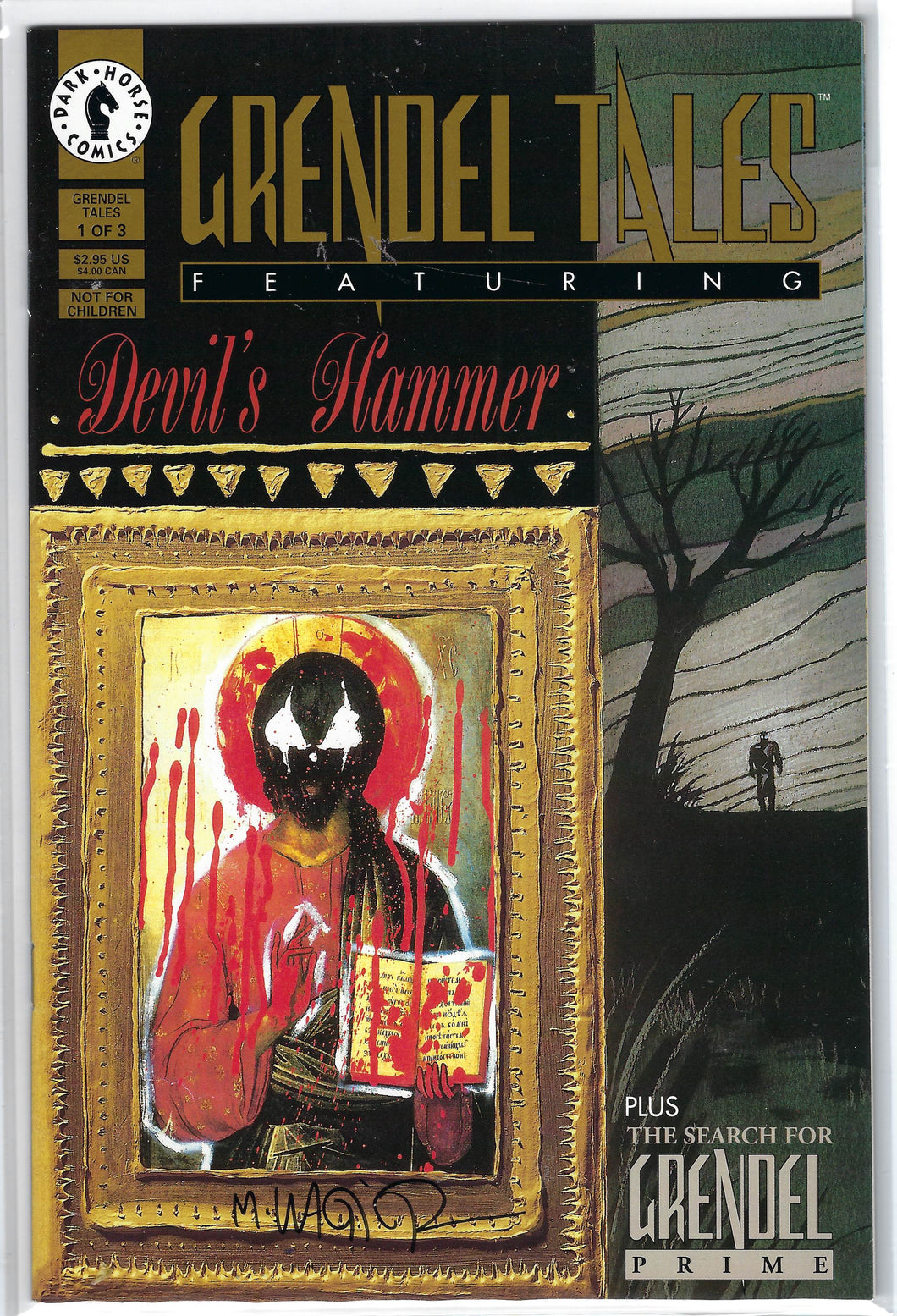 Grendel Tales : Devil's Hammer #1 signed by Matt Wagner