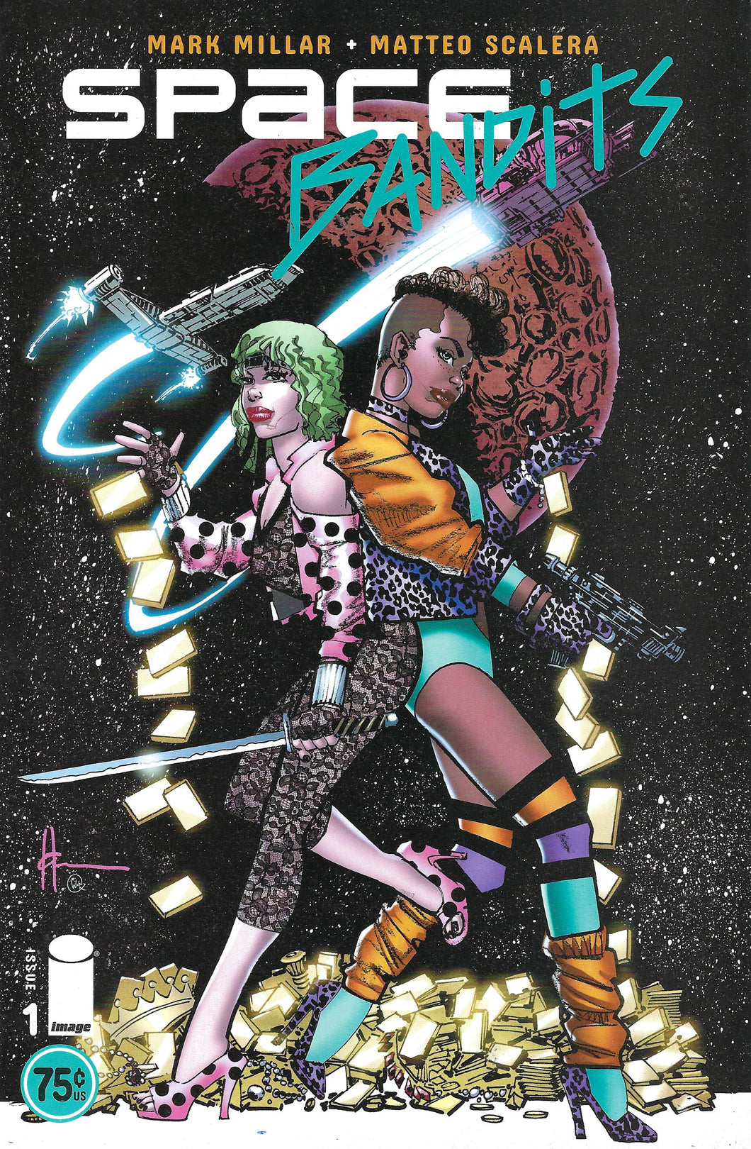 Space Bandits #1 (2019)  cover C by Howard Chaykin