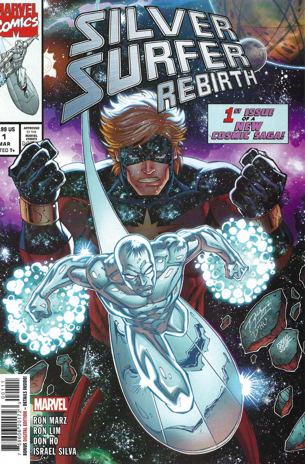 Silver Surfer Rebirth #1 Cover A Regular Ron Lim Cover