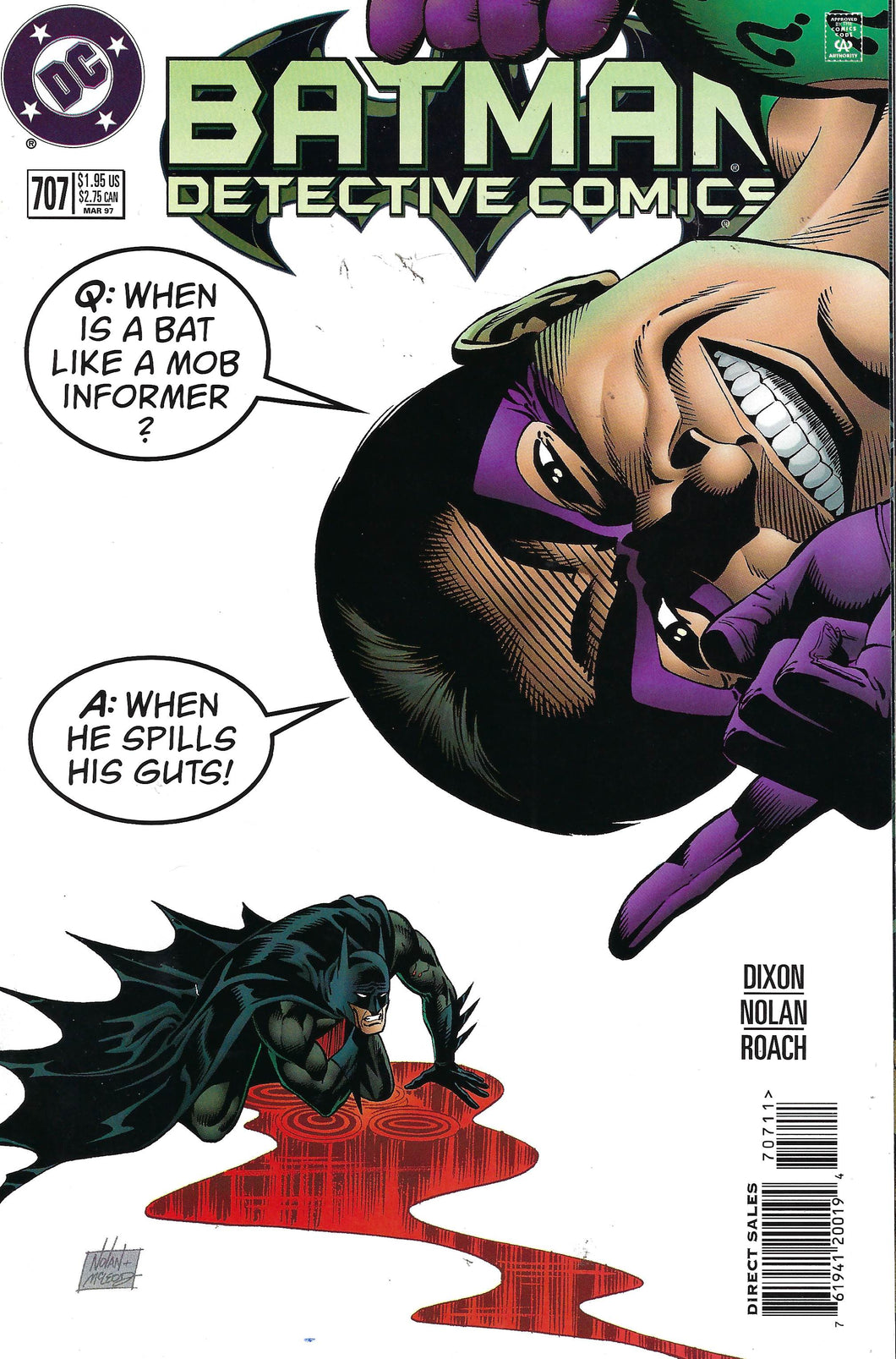 batman Detective Comics #707 (1997)
