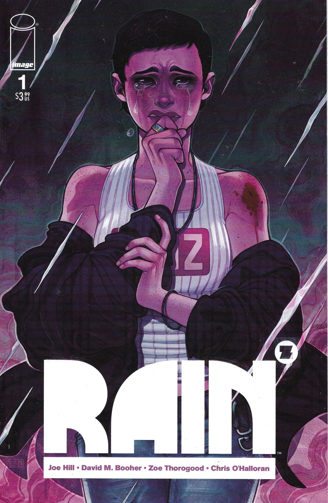 Joe Hills Rain #1 Cover B Variant Elizabeth Beals Cover