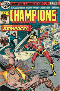 The Champions #5 (1976) Key Issue
