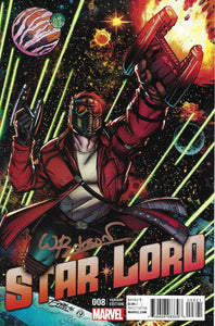 Star-Lord #8 (Starlin variant) signed by Will Robson
