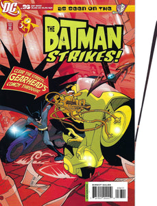 The Batman Strikes #36 (2007) - Tear on back cover