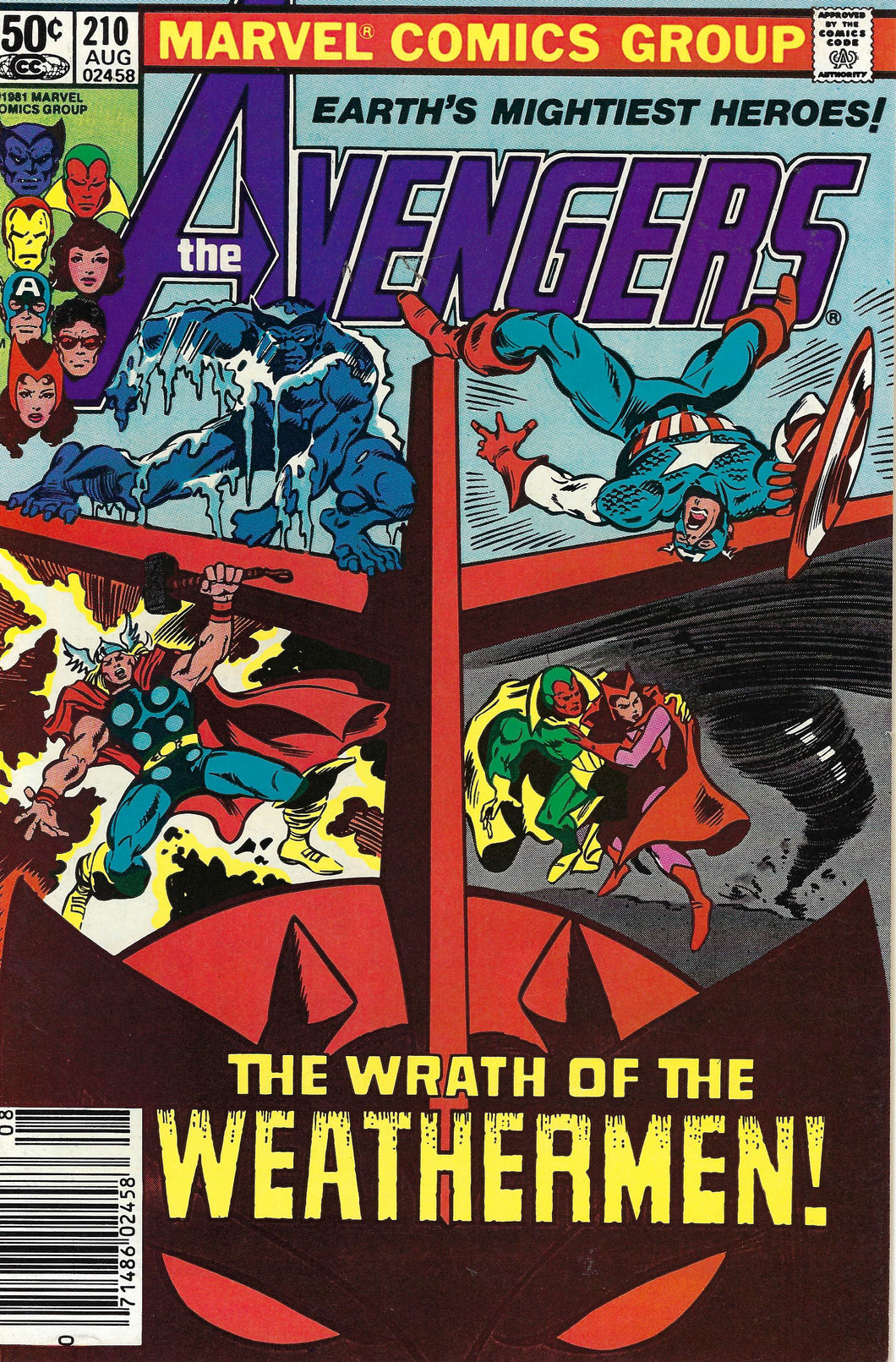 Avengers #210 (1981)