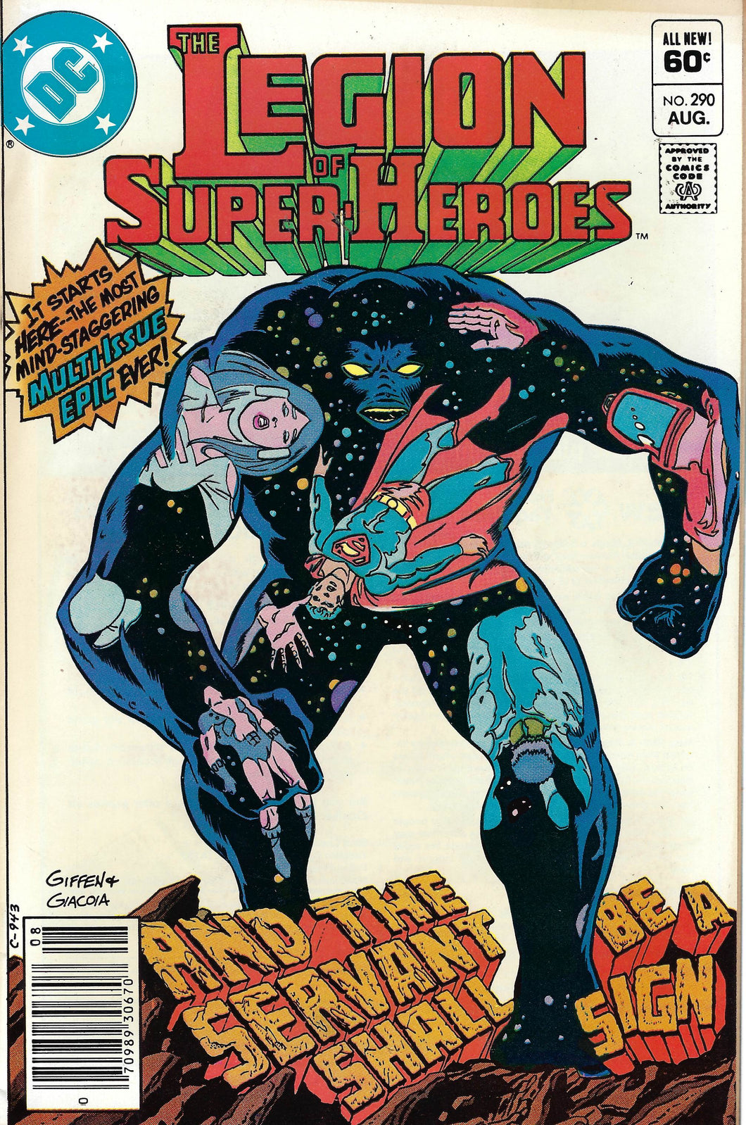 The Legion of Super Heroes #290 (1982)