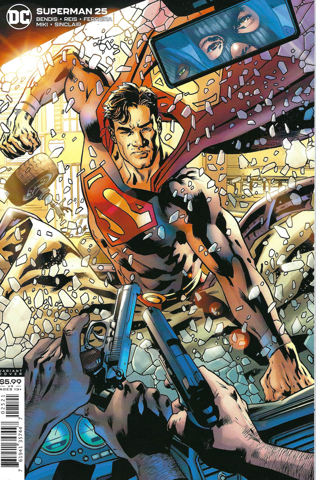 Superman #25 variant cover (2020) Key Issue