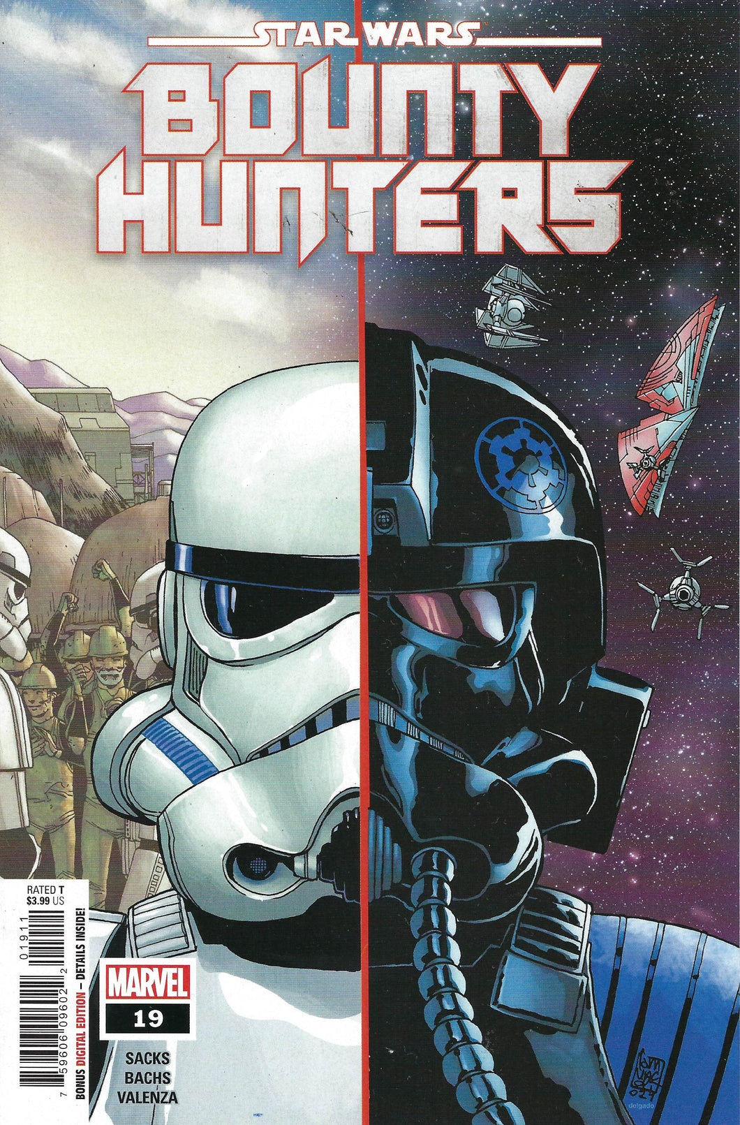 Star Wars Bounty Hunters #19 (2022) Regular Giuseppe Camuncoli Cover