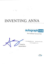 Load image into Gallery viewer, Inventing Anna Script Cover signed by Arian Moayed (Todd)
