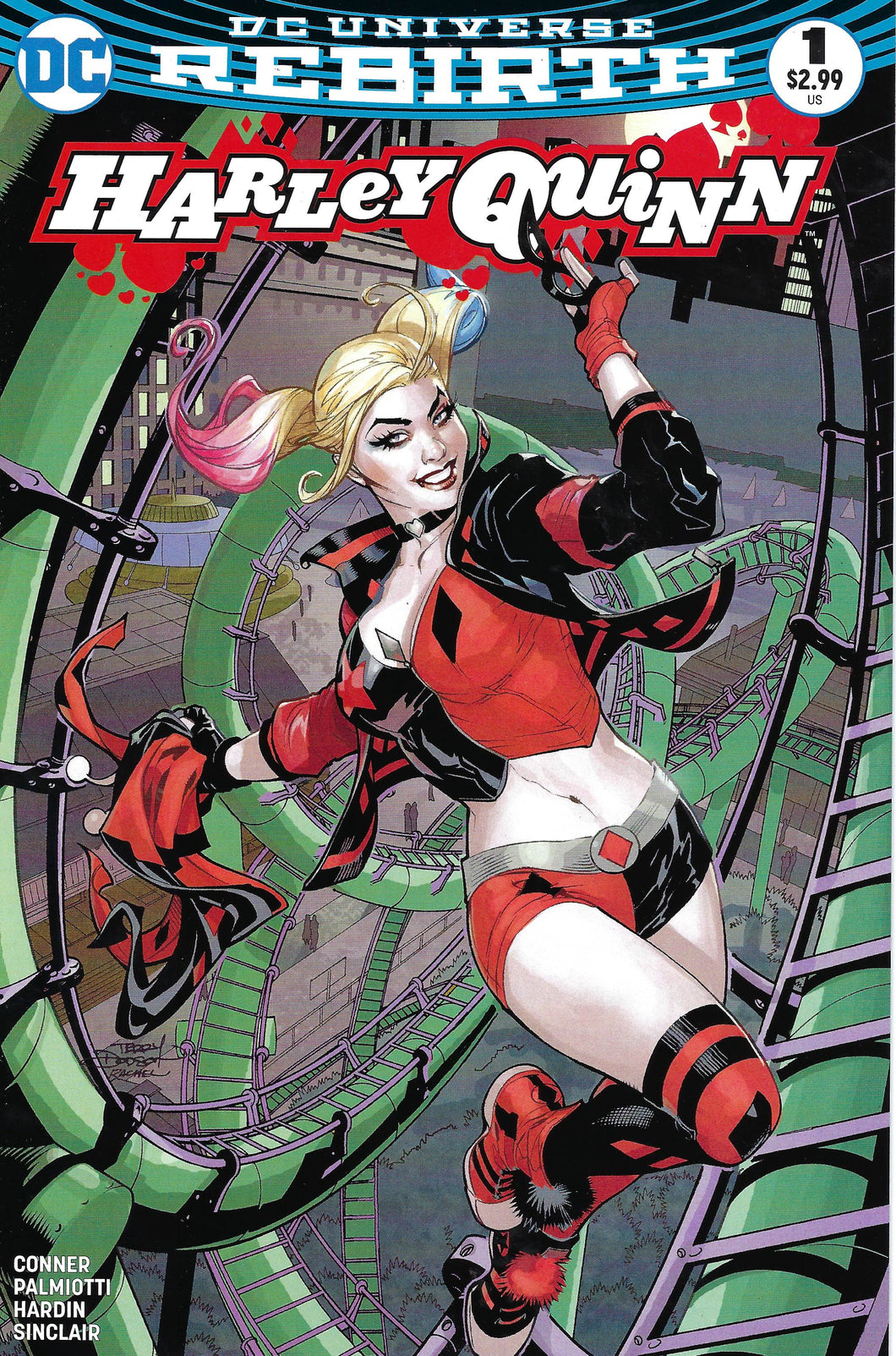 Harley Quinn #1 (Vol. 3) Terry Dodson Colour Midtown Comics Exclusive variant