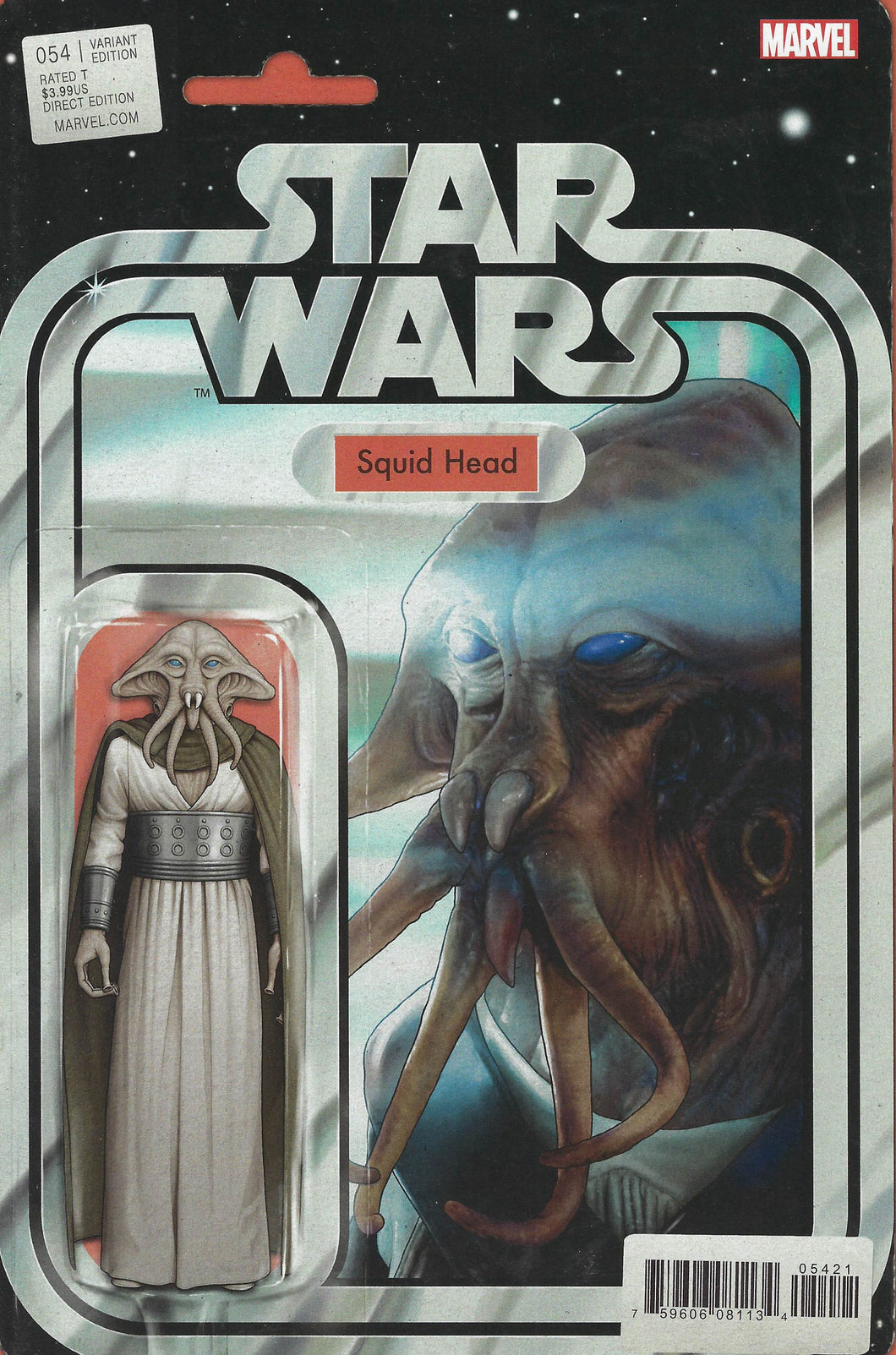 STAR WARS - #54 SQUID HEAD ACTION FIGURE VARIANT EDITION