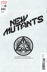 NEW MUTANTS #25  COMIC BOOK ILLUMINATI - MIGUEL MERCADO EXCLUSIVE Limited to 3,000 copies