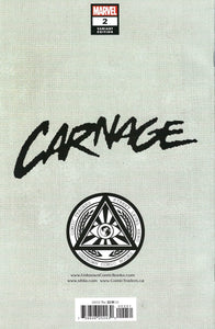 CARNAGE #2  COMIC BOOK ILLUMINATI MARCO TURINI EXCLUSIVE Cover Limited to 3000 copies
