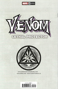 VENOM LETHAL PROTECTOR #2  TYLER KIRKHAM - COMIC BOOK ILLUMINATI EXCLUSIVE VARIANT - Limited to 3,000 copies