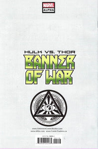 HULK VS. THOR: BANNER OF WAR ALPHA #1  TYLER KIRKHAM - COMIIC BOOK ILLUMINATI EXCLUSIVE VARIANT - Limited to 3,000 Copies