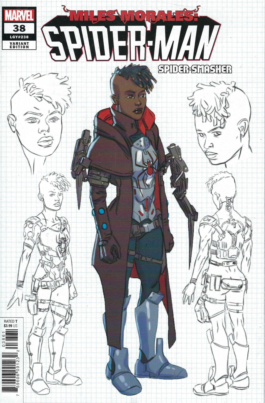 MILES MORALES SPIDER-MAN #38 1:10 ALLEN DESIGN VARIANT (Key Issue)