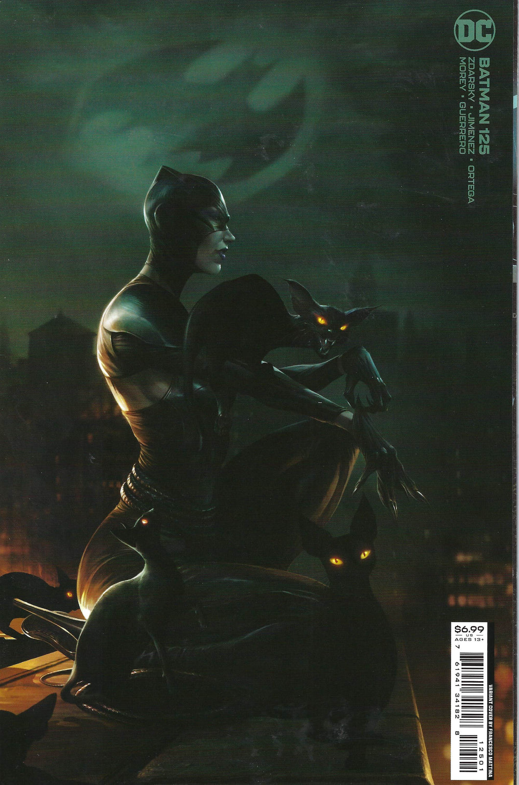 Batman #125 (2022) Francesco Mattina variant cover