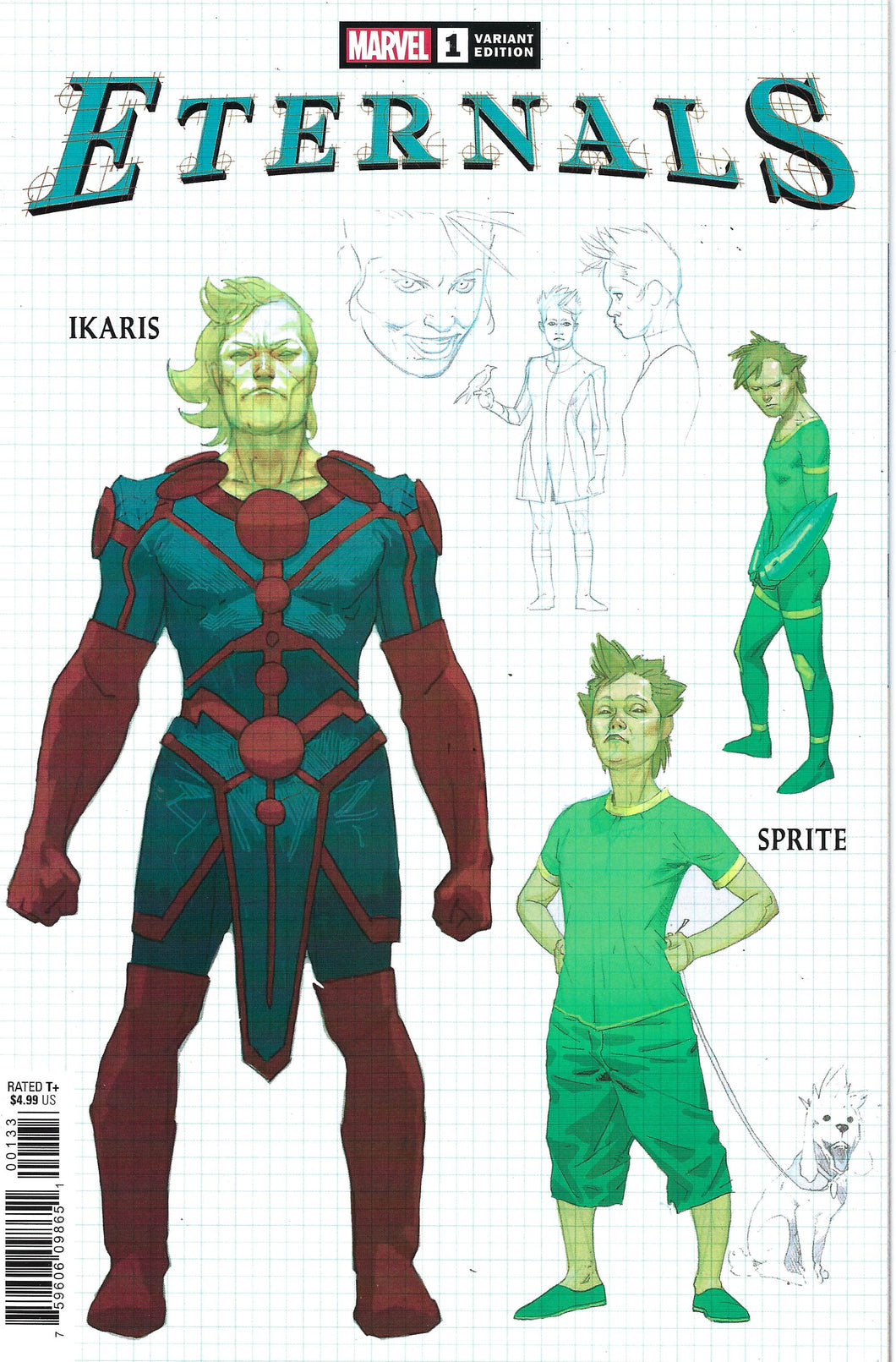 Eternals #1 Esad Ribic Design Variant 1:10