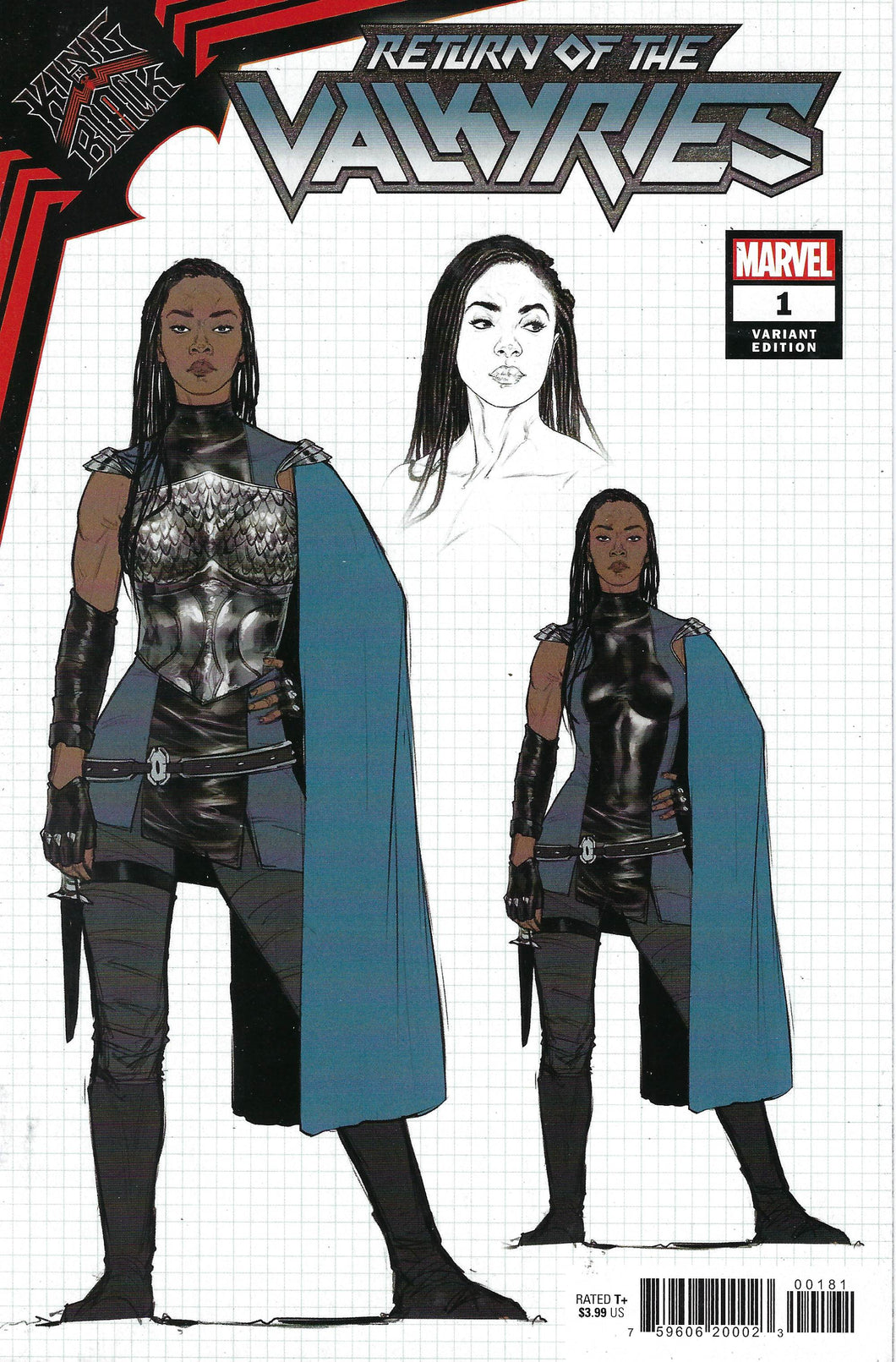 King in Black : Return of the Valkyries #1 Design Variant 1:10