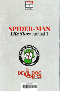 Spider-Man Life Story Annual #1 Marco Mastrazzo - Devil Dog Comics Exclusive - Limited to 3,000 copies